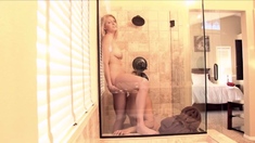 Bathroom Shower Fuck Interracial With Allie James - Big
